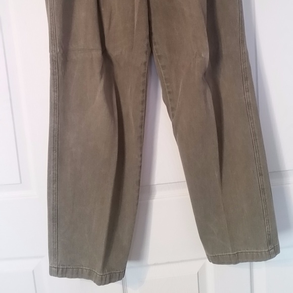 Weatherworn Men’s Olive-Green Jeans (36x32) - Picture 2 of 2