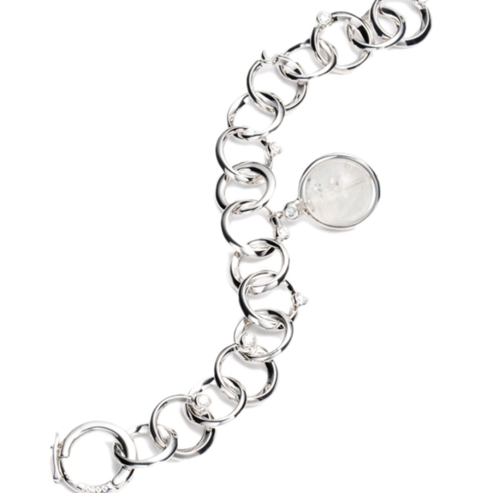 Eddie Borgo Dahlia Link Bracelet in Silver