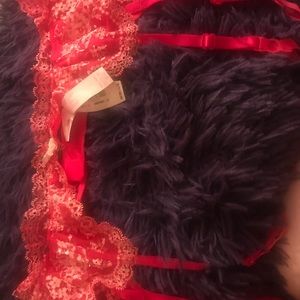 PINK & RED GARTER BELT