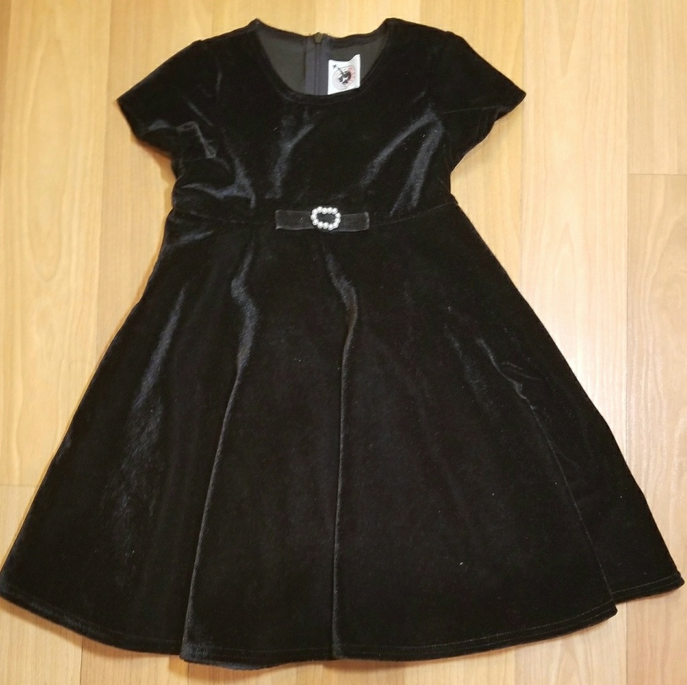 Gorgeous Black Velvet Dress