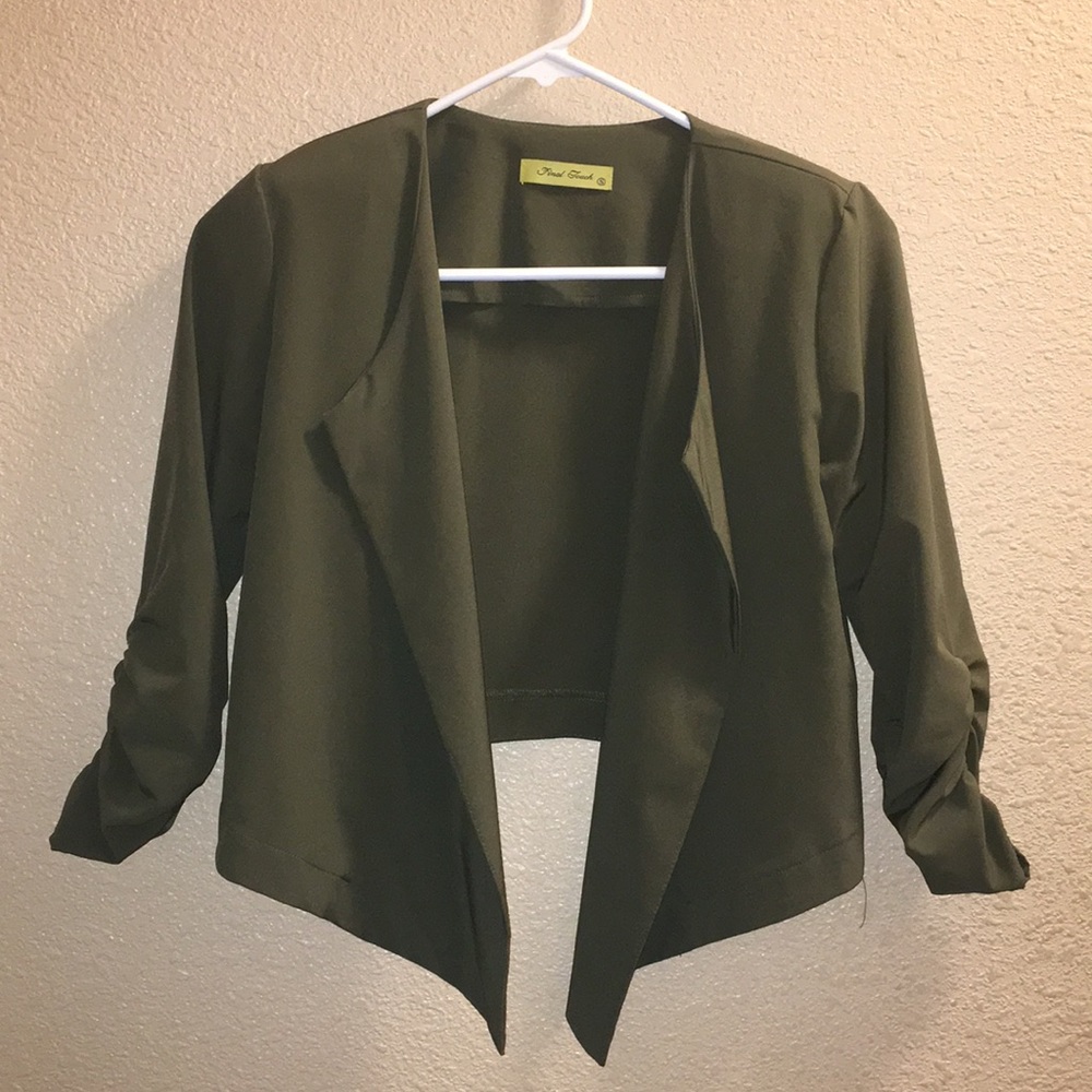 Olive blazer