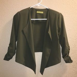 Olive blazer