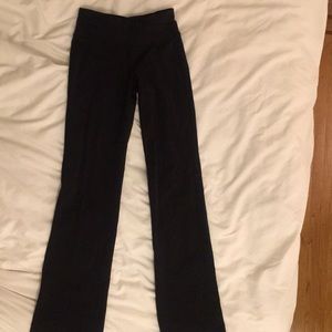 Black Lululemon Astro pants, size 4 tall