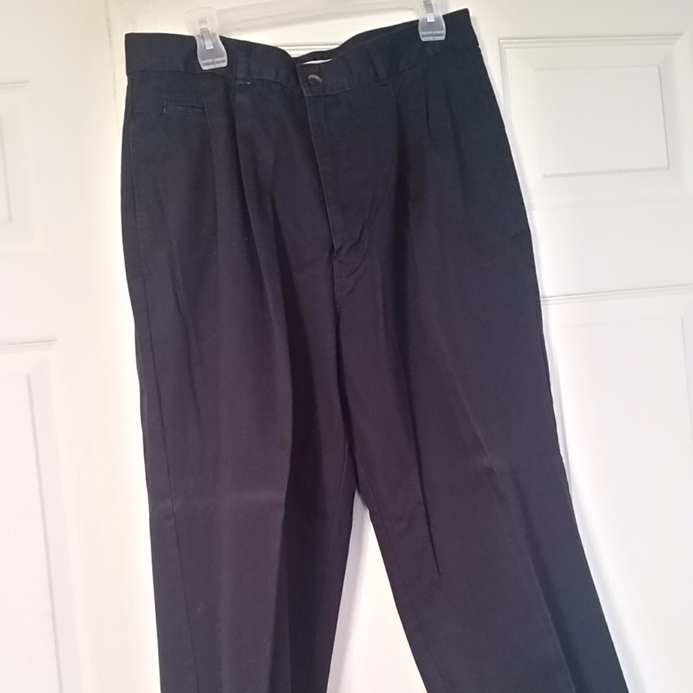 Bugle Boy Company Men’s Navy-Blue Dress Pants