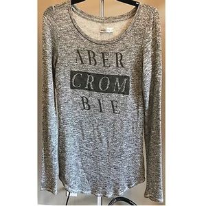 ABERCROMBIE & FITCH Grey Sweater