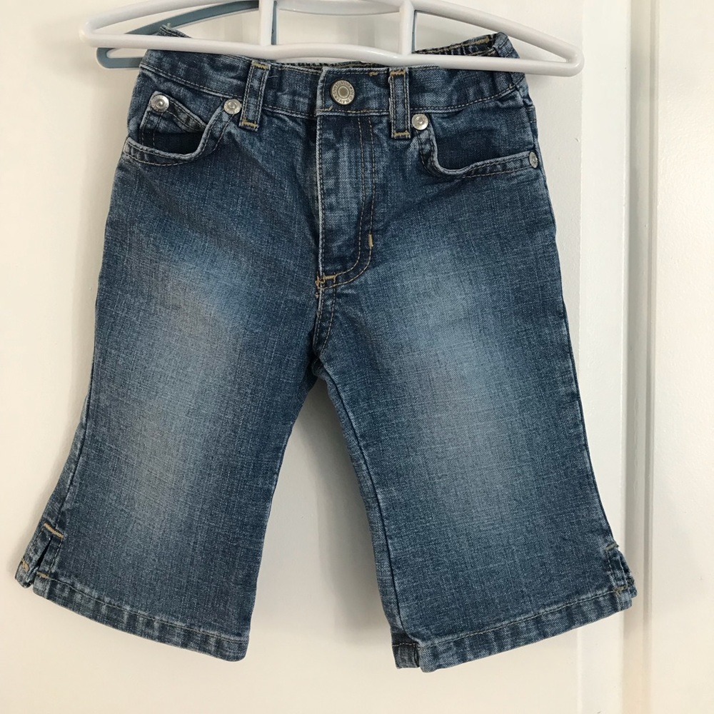 Old navy baby girl cute denim jeans size 12 months