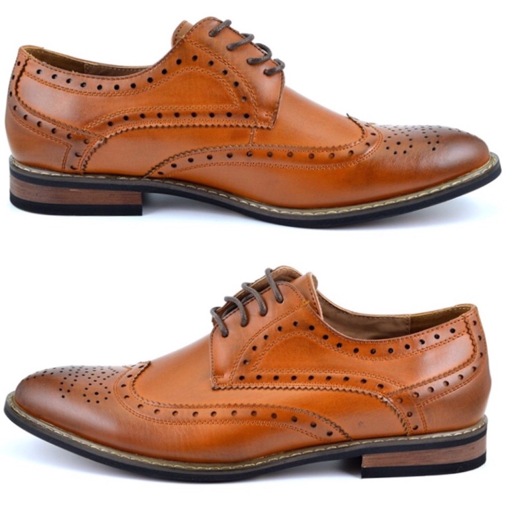 Dream Pairs Bruno Homme Oxford Wingtip Dress shoes