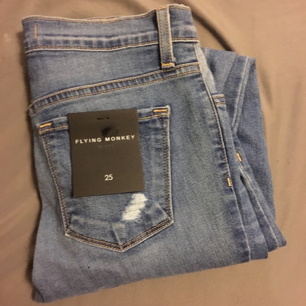 Flying monkey jeans