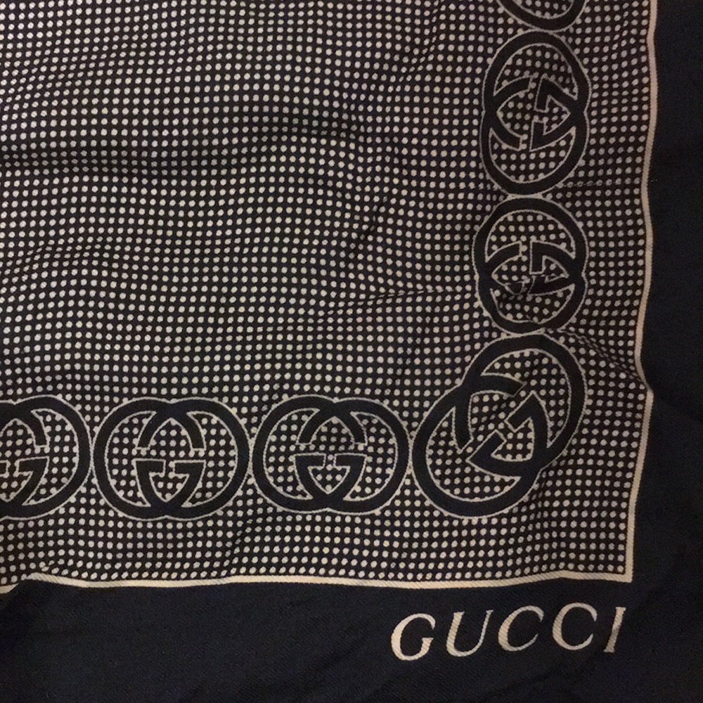 Gucci silk scarf