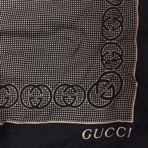 Gucci silk scarf