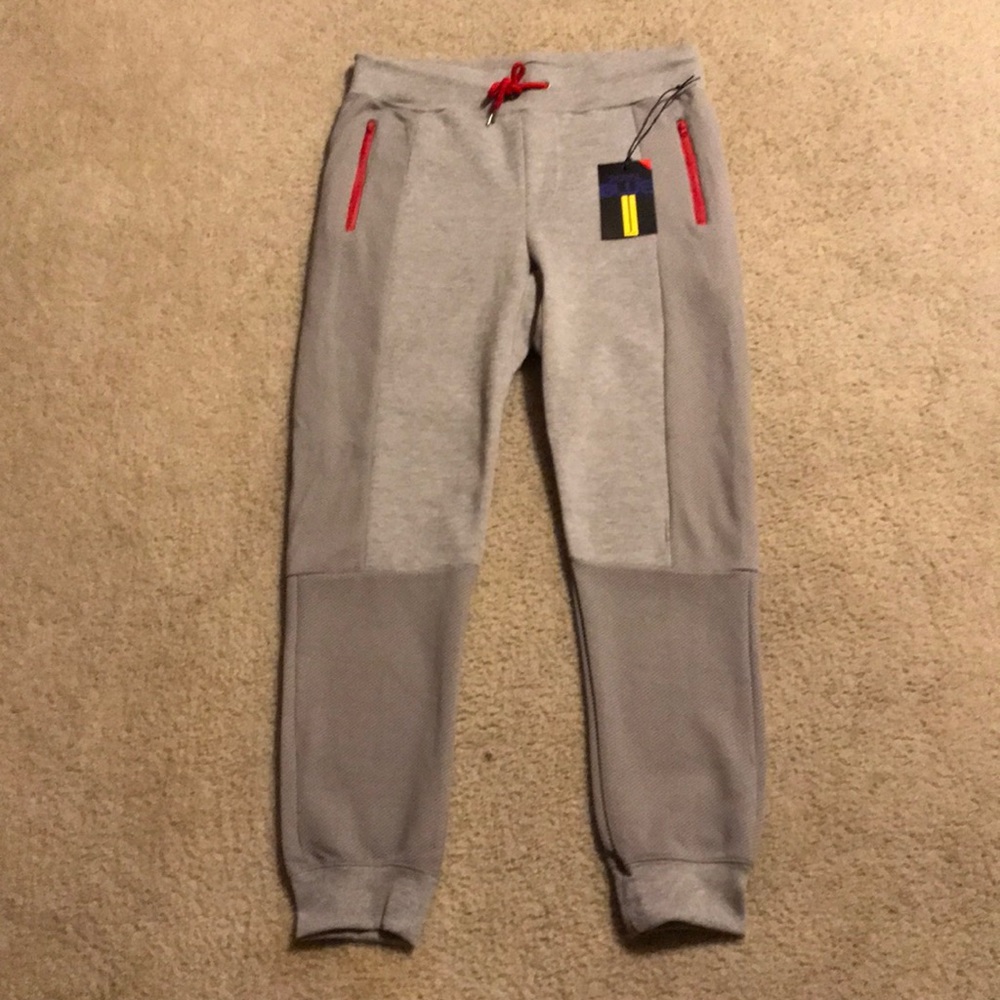 Royal Blue sweat pants.