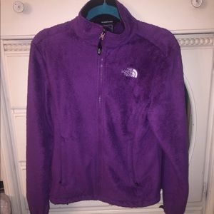 Purple North Face Fleece