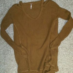 Free People Thick Thermal Sweater