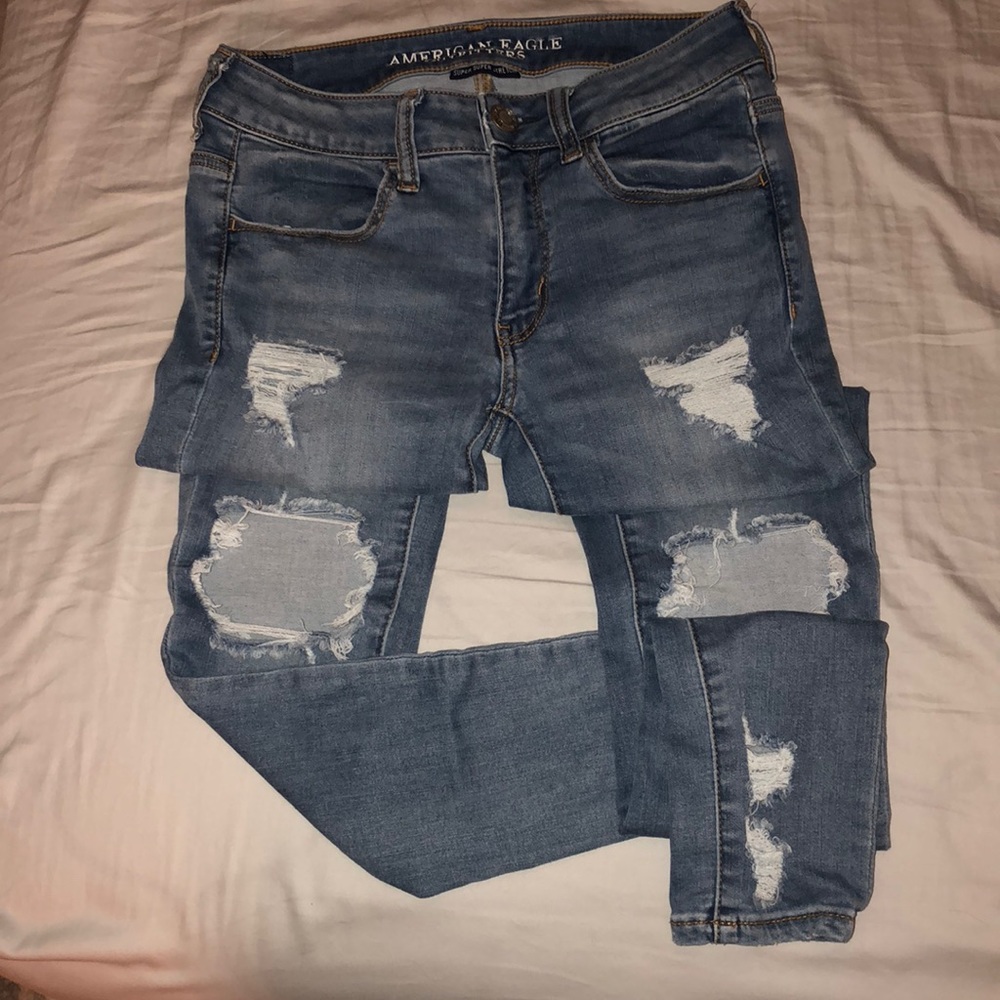 American Eagle Super Super stretch skinny jeans