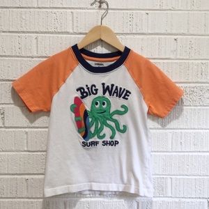 4T Gymboree “Big Wave” Tee