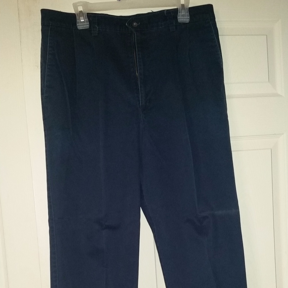 Dockers Men’s Navy Blue Dress Pants (36x34)