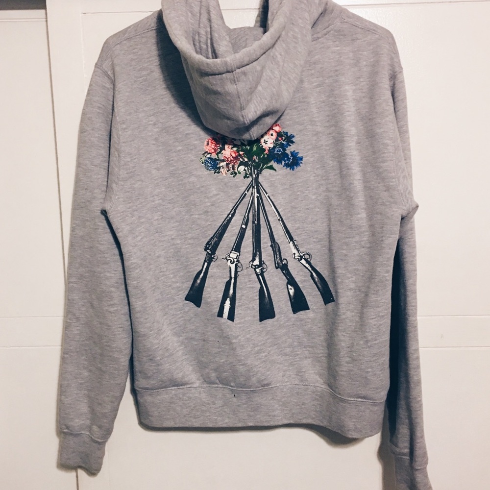Gray Obey Hoodie