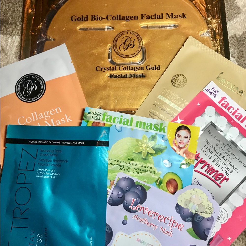Collection of 7 amazing sheet masks