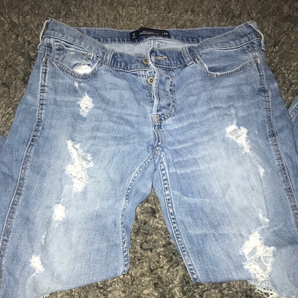 ripped vintage boyfriend jeans