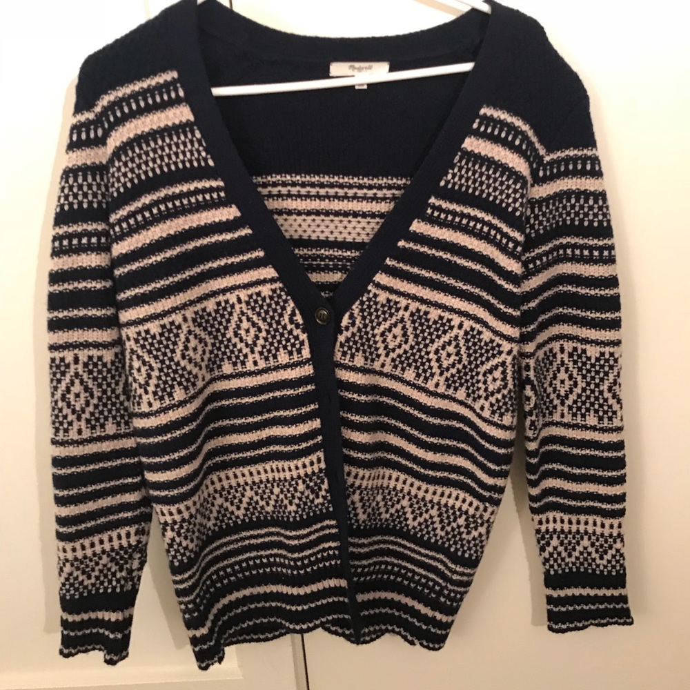 Cozy madewell sweater/cardigan