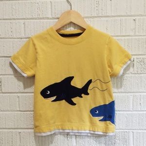 2T Gymboree yellow shark Gymboree Tee