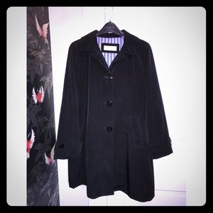 Like-New Liz Claiborne A-Line Mid Weight Raincoat