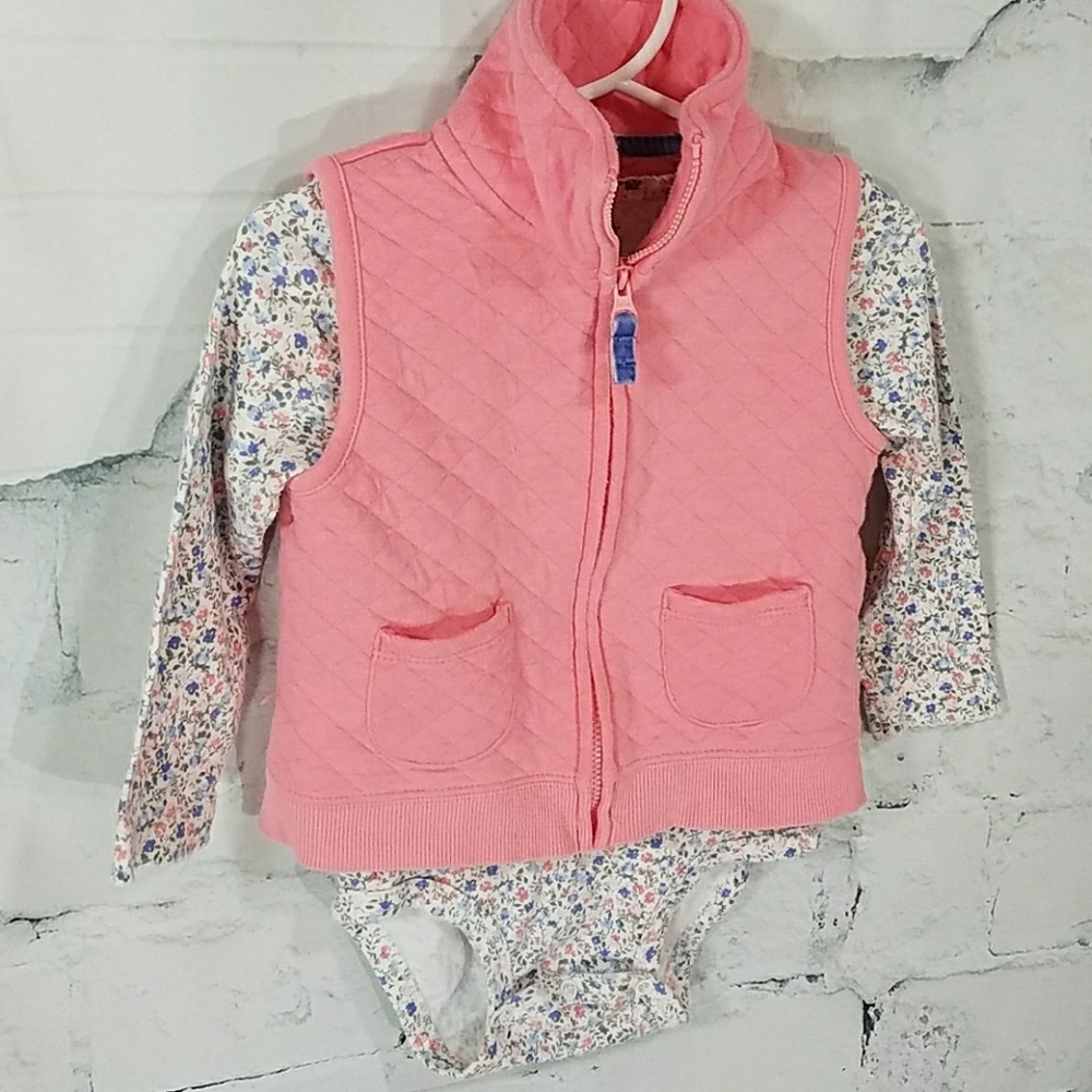 Carter's vest and onsie