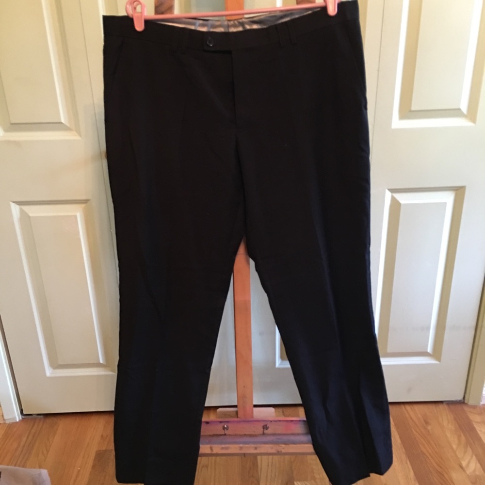 Black men's dress pants