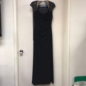Black evening dress