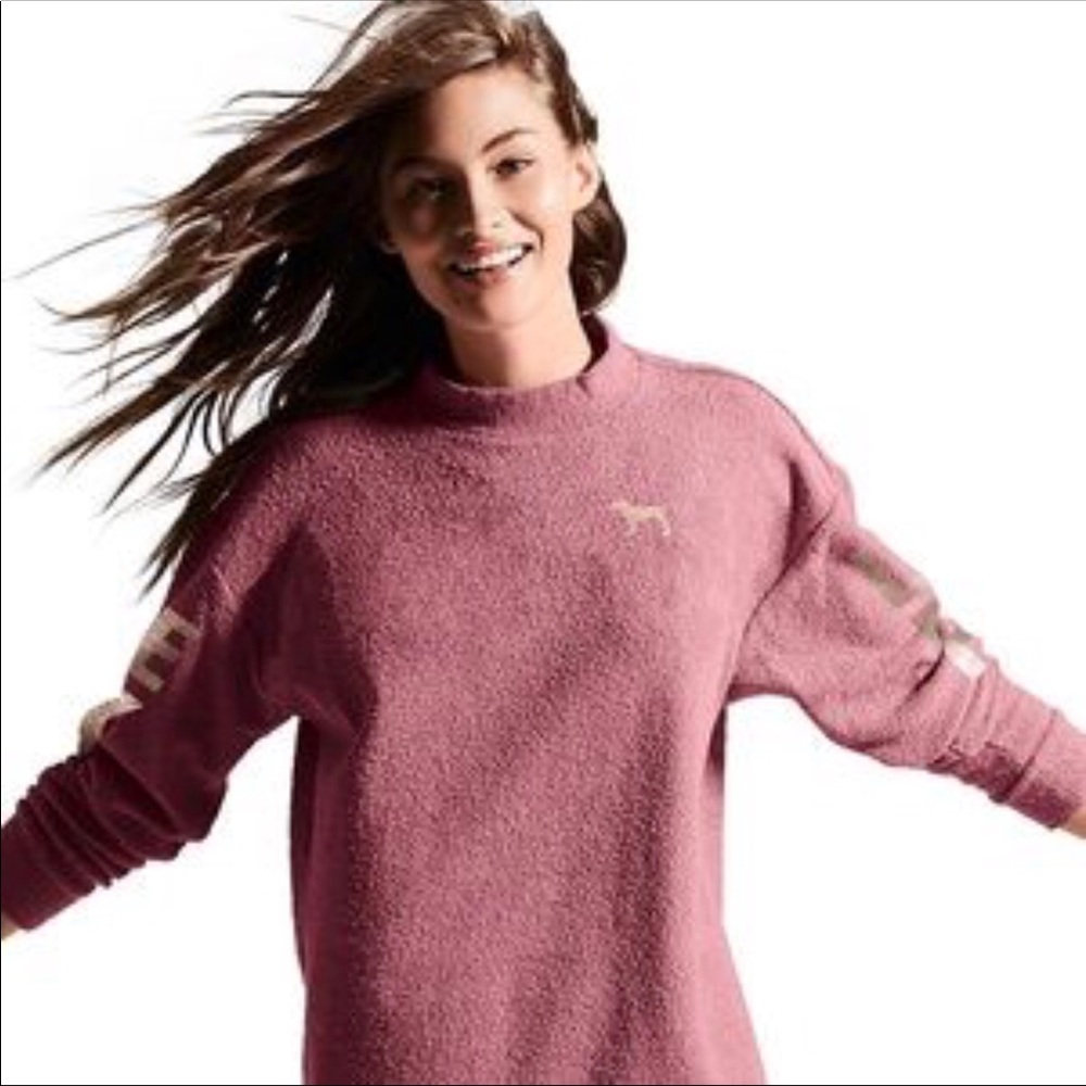 Victoria’s Secret Pink mockneck Sweater Small - Picture 2 of 5