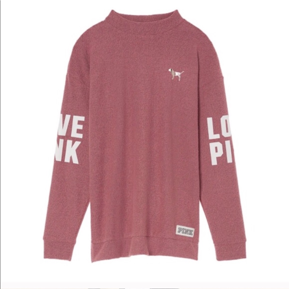 Victoria’s Secret Pink mockneck Sweater Small - Picture 3 of 5