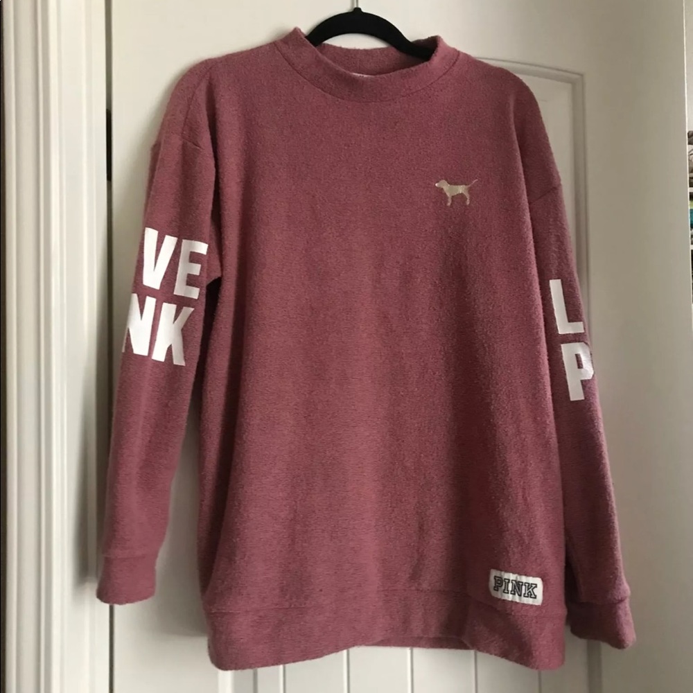 Victoria’s Secret Pink mockneck Sweater Small - Picture 4 of 5