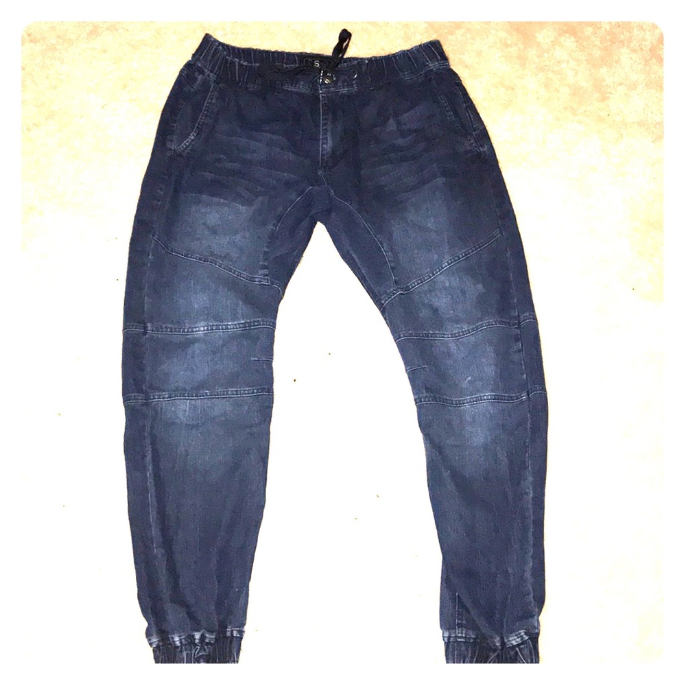 Blue Jean Joggers