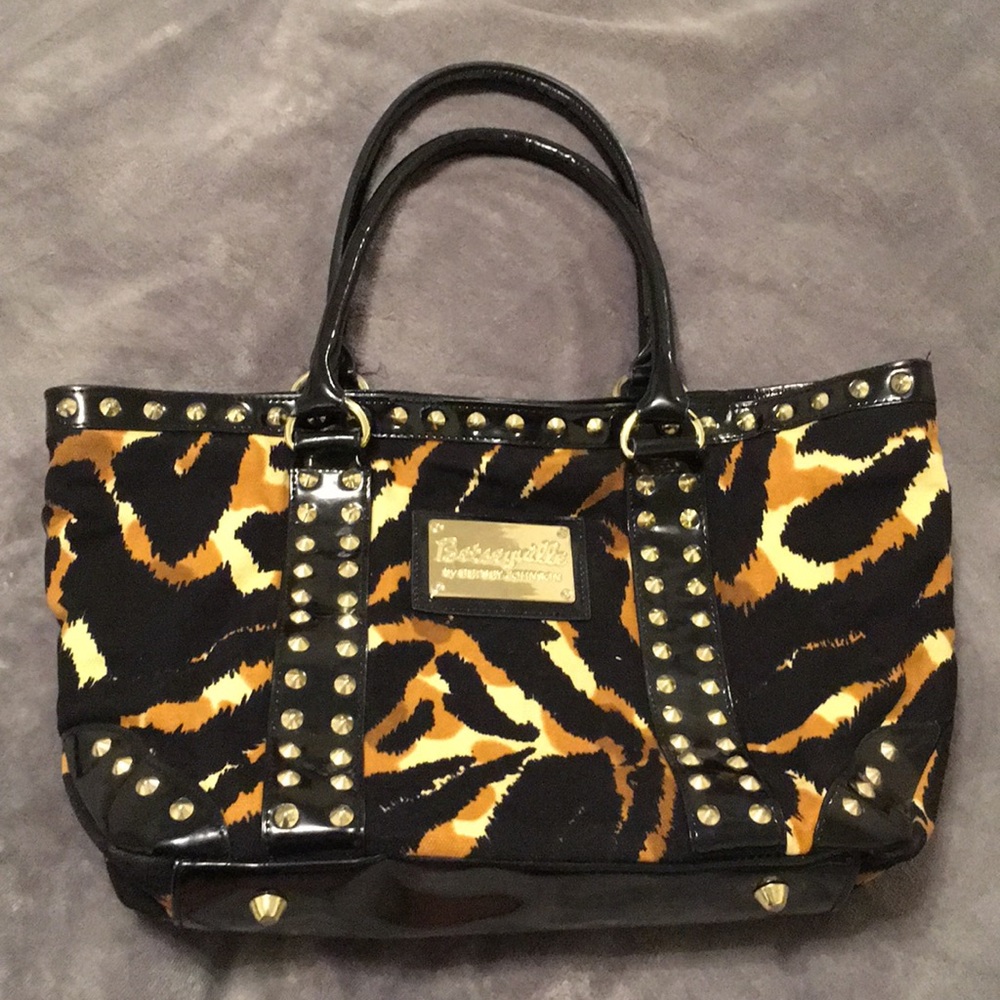 Betseyville by Betsey Johnson Tiger Print Purse
