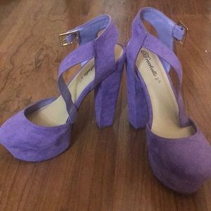 Purple heels