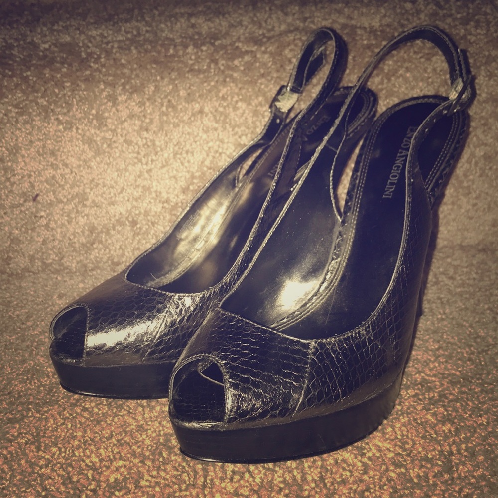 Enzo heels! Perfect for the holiday season
