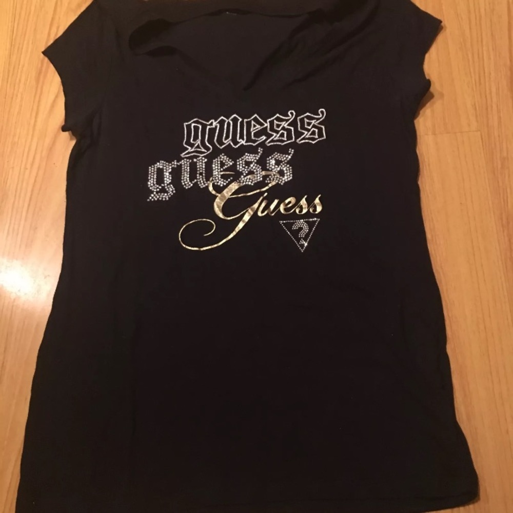 Guess tshirts Bling xl