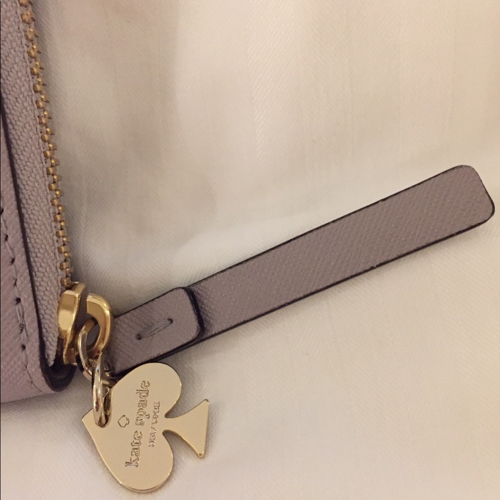 Kate Spade Rabbit Bunny Neda "Hop to It" Zip Wallet - Picture 3 of 8