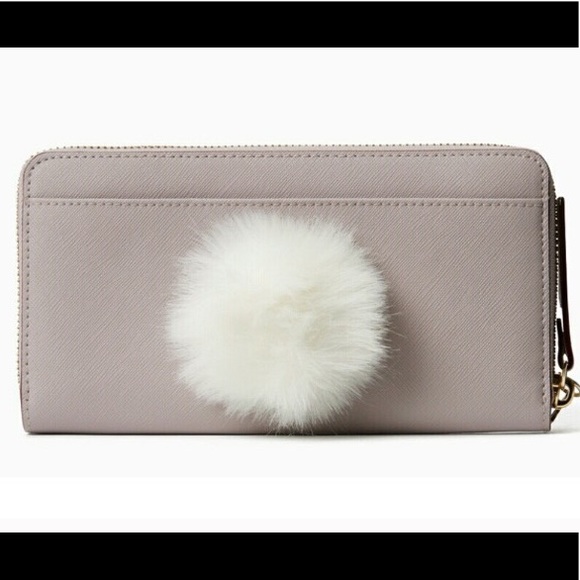 Kate Spade Rabbit Bunny Neda "Hop to It" Zip Wallet - Picture 8 of 8