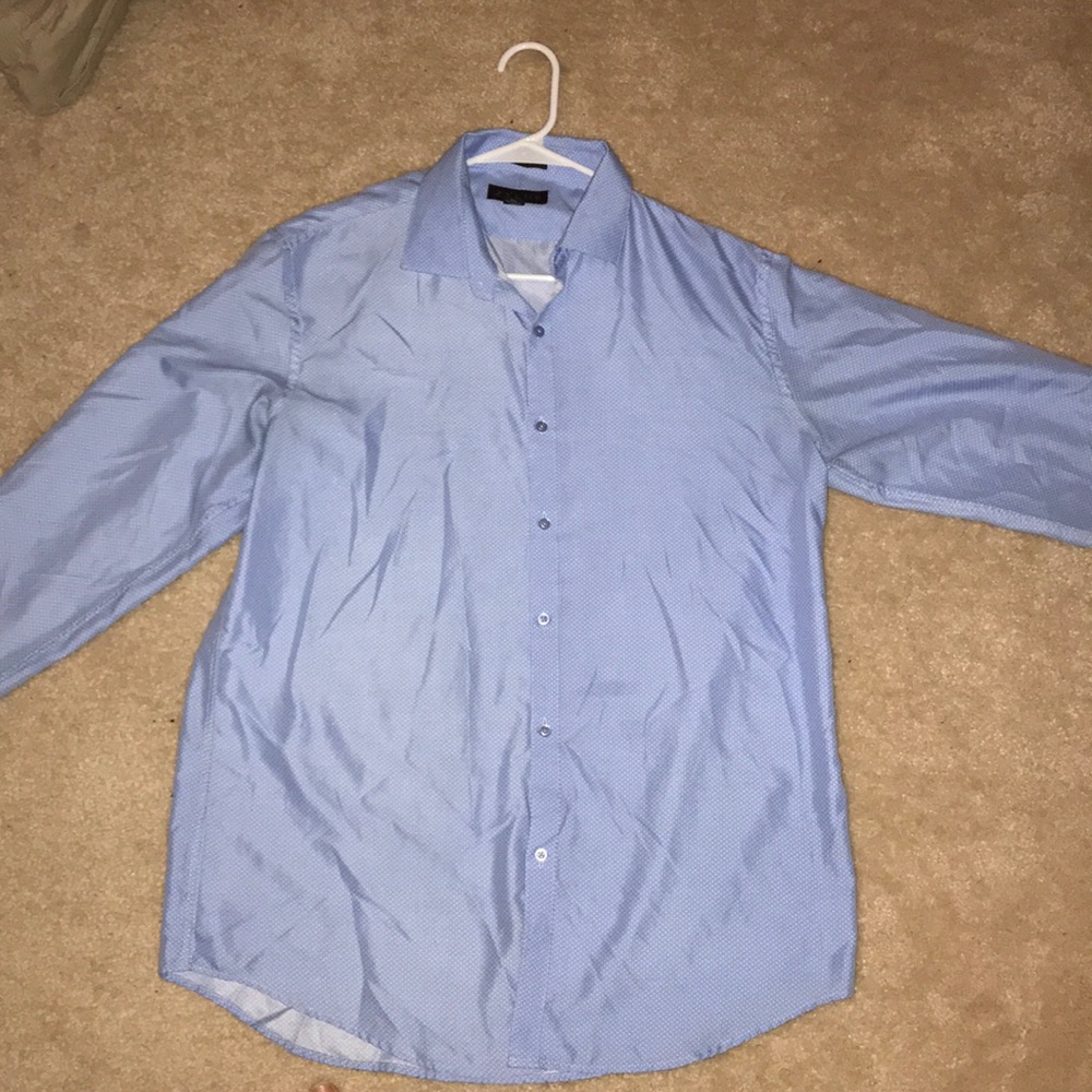 Polka Dot Baby Blue Long sleeve