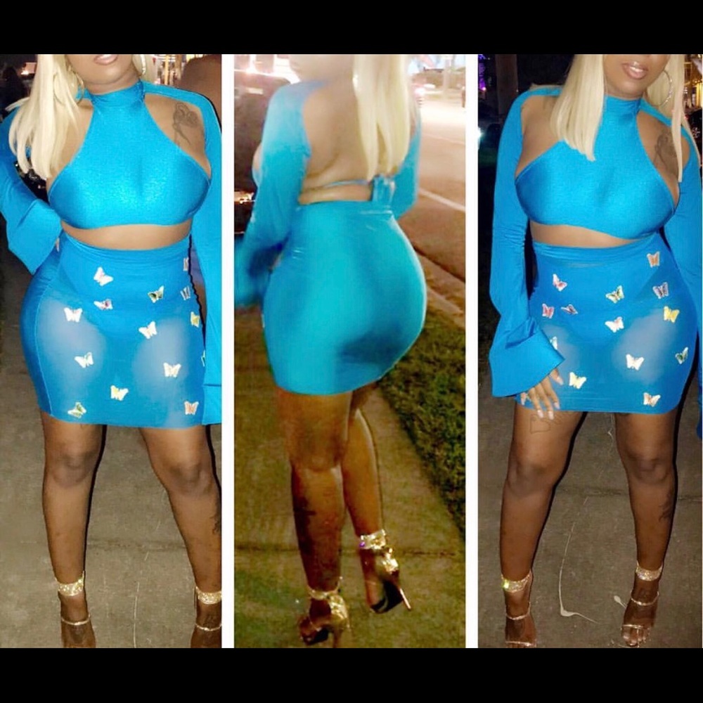 Custom 2 Piece Skirt Set