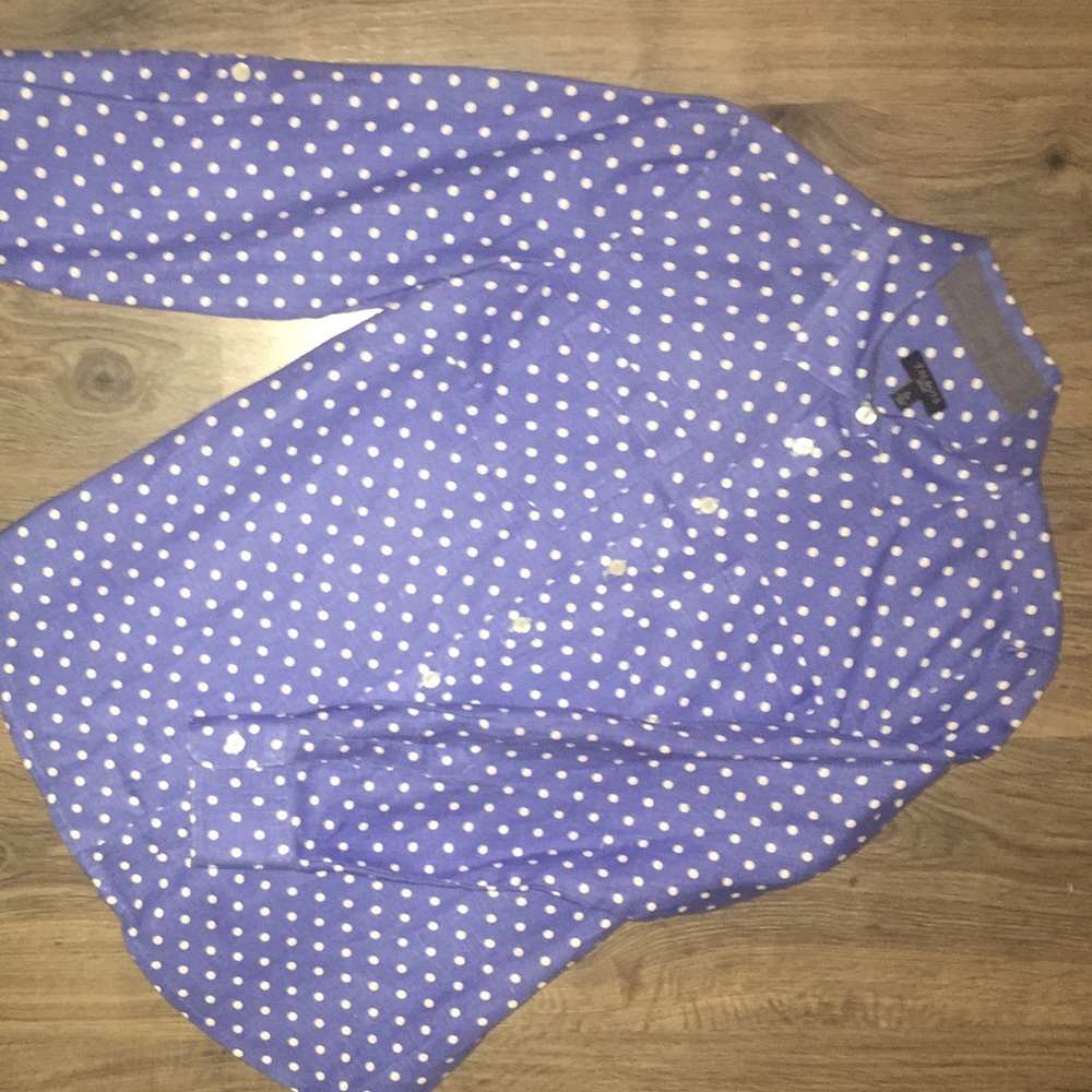 Talbots Linen Button Down