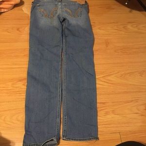 Hollister straight leg jeans 11