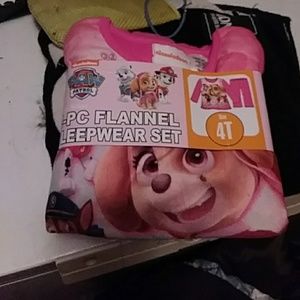 2 piece Paw Patrol 4T PJs