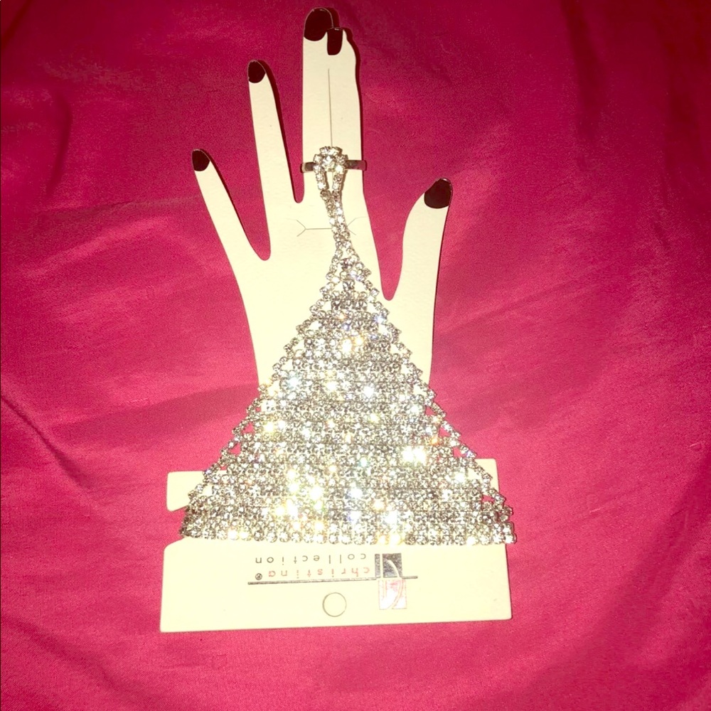 Silver Hand/ring bracelet