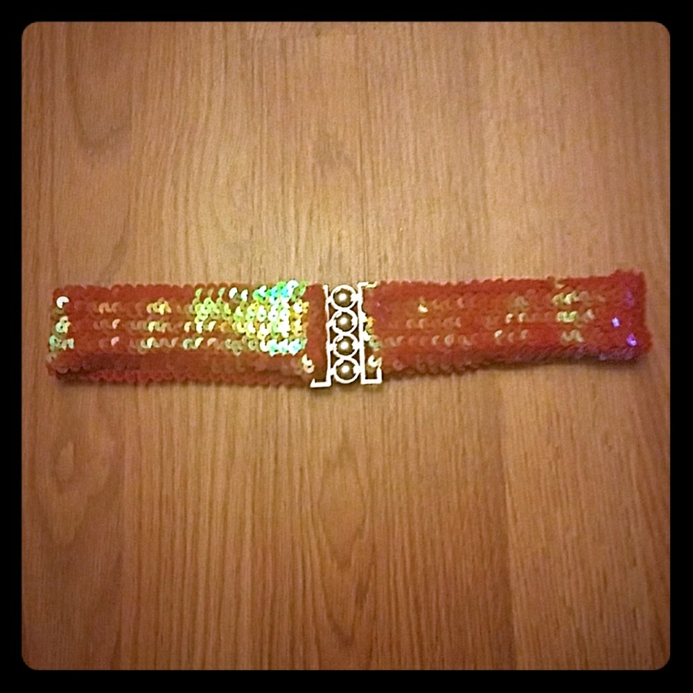 Red sparkling Belt