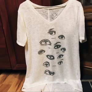 • CLEARANCE SALE • Easy On The Eyes Slub Tee