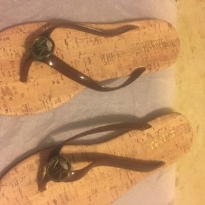 Michael Kors Shoes - NWT Michael Kors Jet Set Flip Flop Michael Kors Shoes - NWT Michael Kors Jet Set Flip Flop