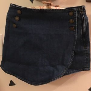 ModCloth Denim Skort