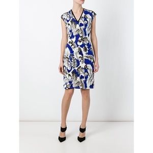 Roberto Cavalli Sleeveless Feather Dress